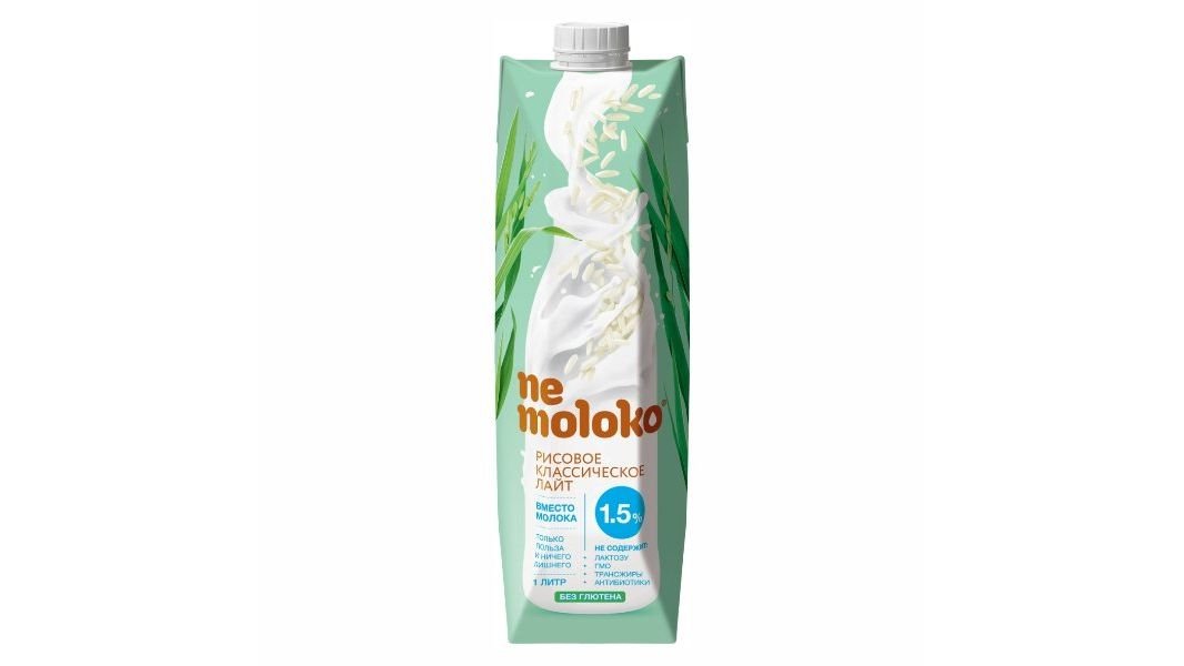 Напиток рис Nemoloko классический лайт 1000 мл