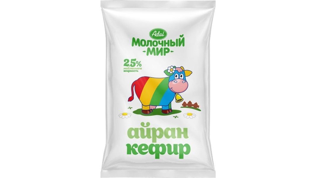 Кефир Адал молочн мир 2,5% фп 900 мл