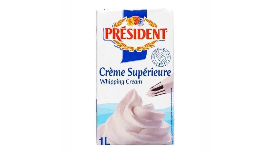Сливки President 35,1% 1000 мл т/п