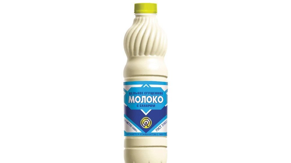 Сгущенное молоко Алексеевское с сахаром 8,5% 1000 г