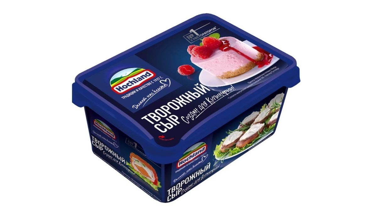 Сыр творожный Hochland для кулинарии 400 г