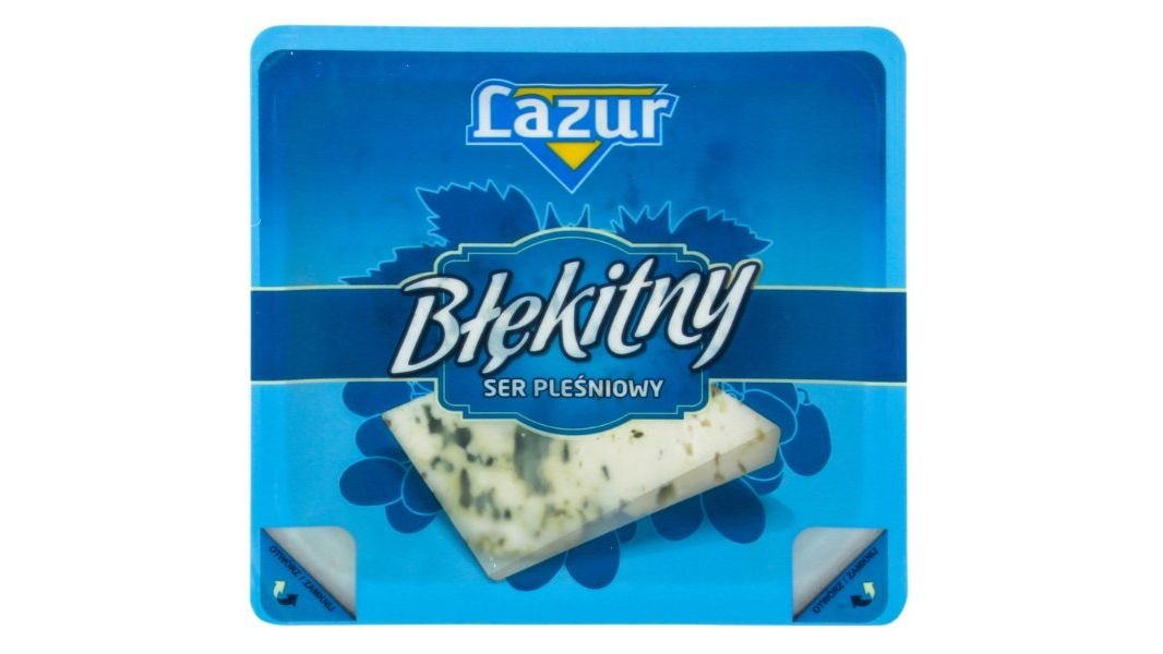 Сыр Lazur blekitniy с благород голуб плесенью мяг 100 г в/у