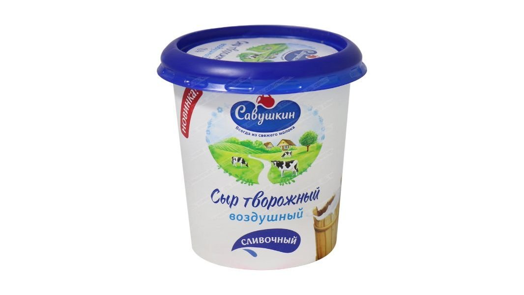 Сыр САВУШКИН Sveza Творожный Сливочный 60% 150г