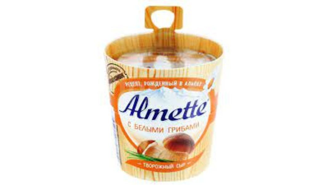 Сыр творожный Almette с белыми грибами 150 г