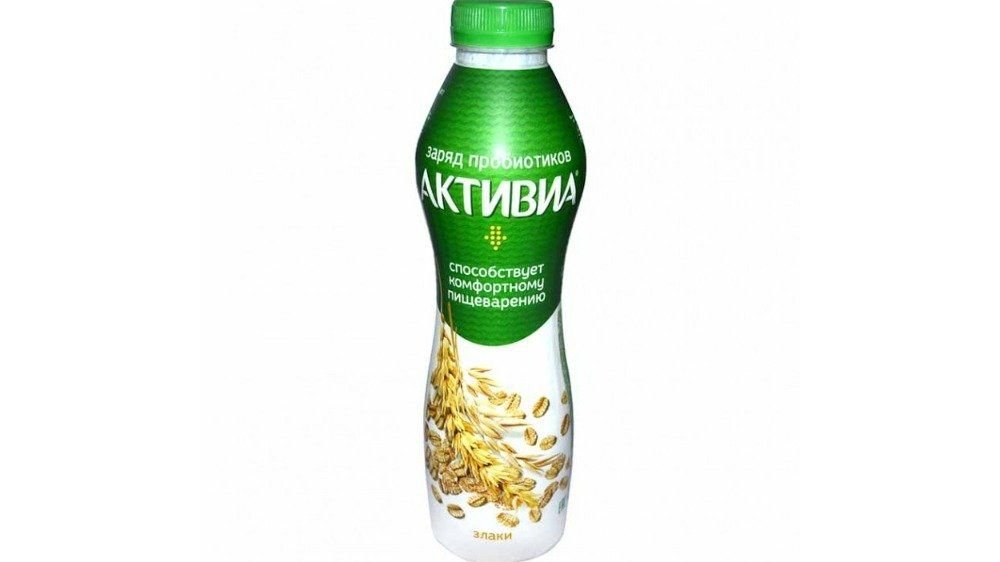 Активиа Йогурт Питьевой Злаки 2,2% 260Г