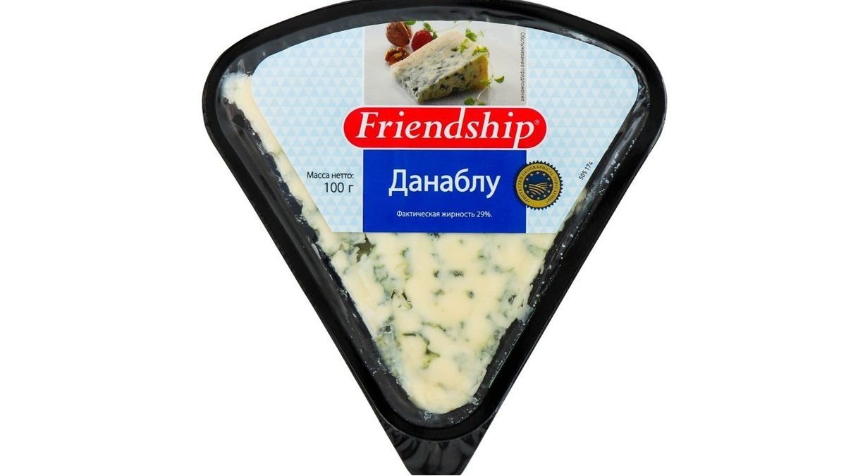 Сыр мягкий Friendship enborg дана блю с плесенью 100 г