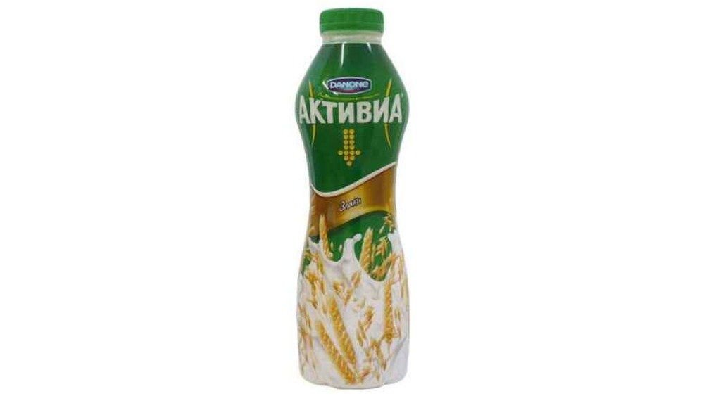 Активиа Йогурт Питьевой Злаки 2,2% 650Г