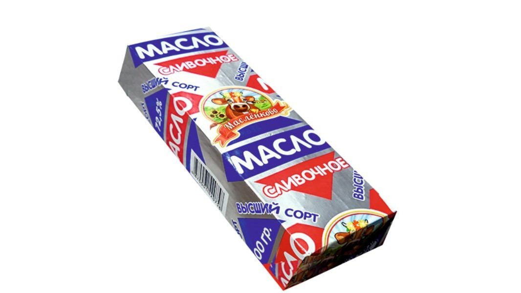 Спред Маслёнково сливочное Крестьянское 72.5% 450 г