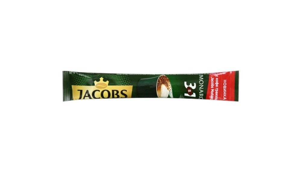Кофе JACOBS Monarch Plus 3 в 1 15г м/у