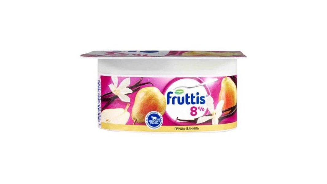 Йогурт CAMPINA Fruttis Груша и ваниль 115г п/у