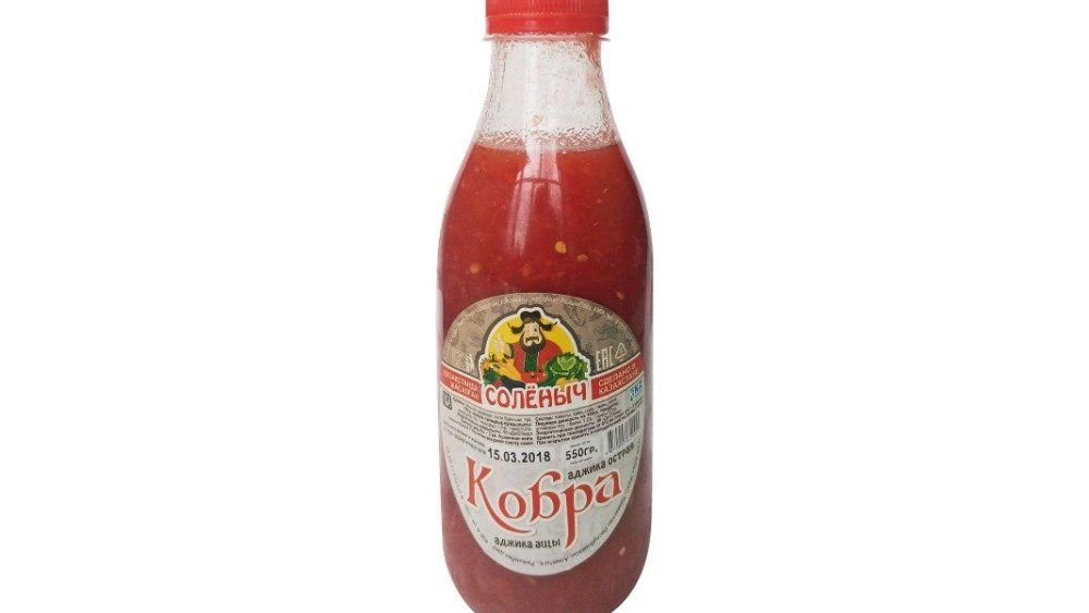 Аджика Соленыч кобра, 550 г