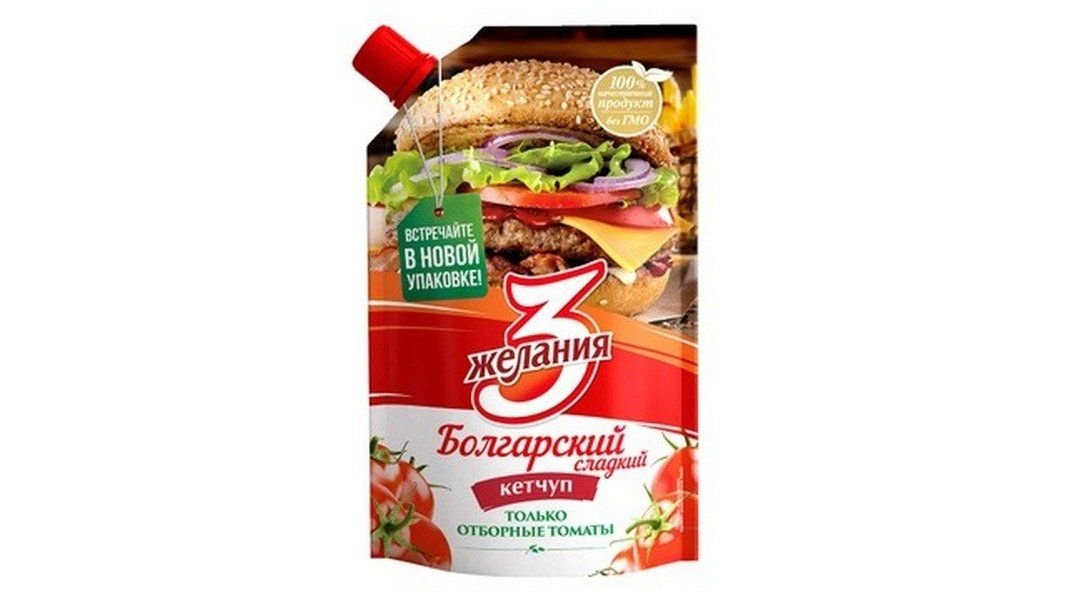 Кетчуп 3 Желания болгарский сладкий 450 г
