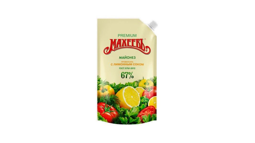 Майонез Махеевъ с лимонным соком 67% 380 г