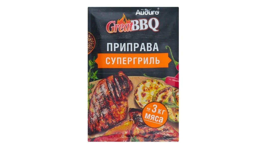 Приправа Айдиго great bbq супергриль 30 г