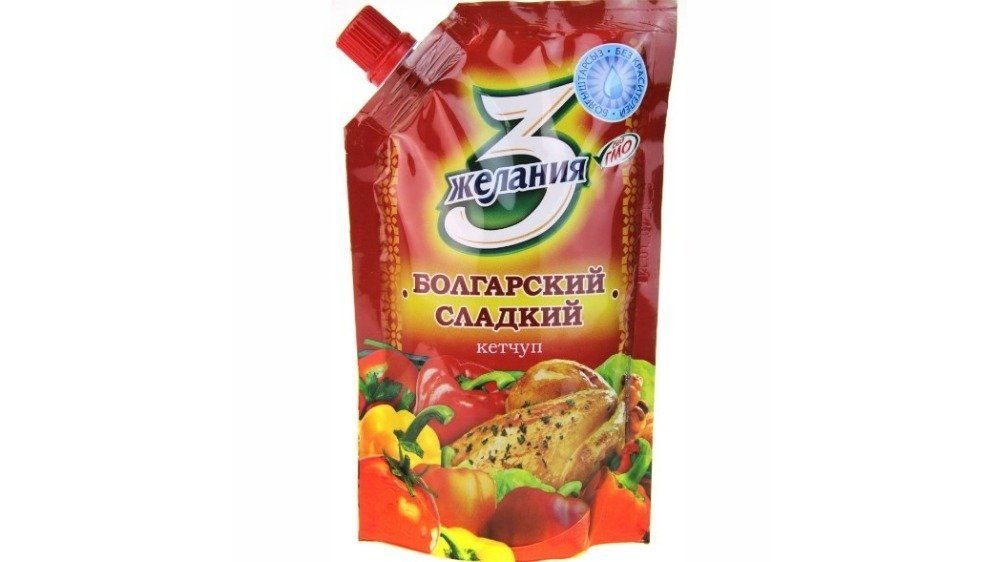 Кетчуп 3 желания болгарский слад доз 250 г