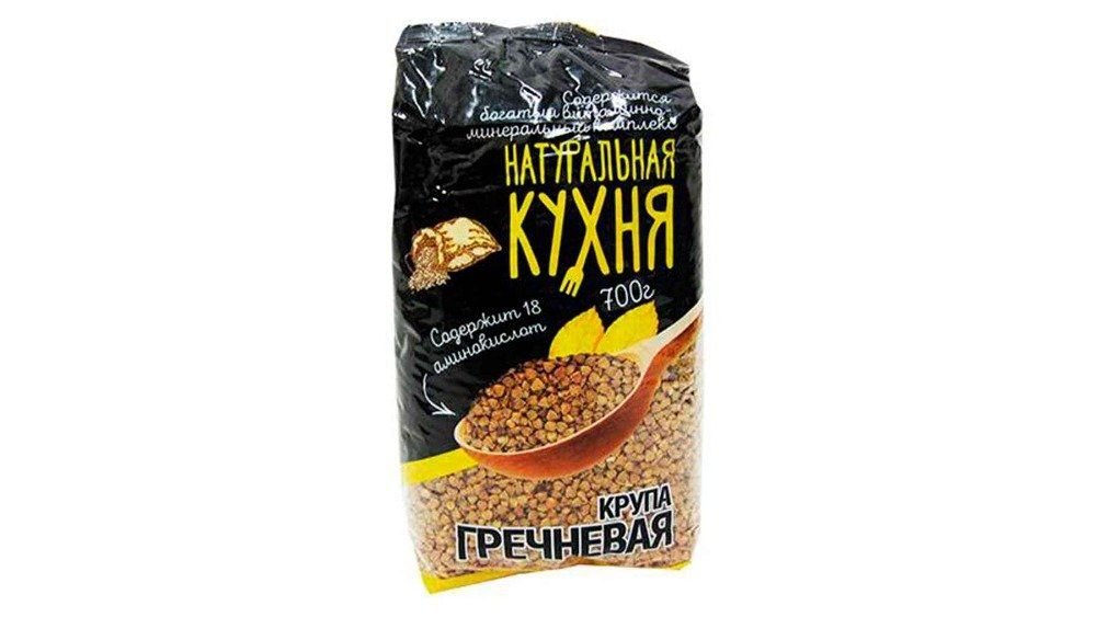Крупа Натуральная Кухня гречневая, 700 г