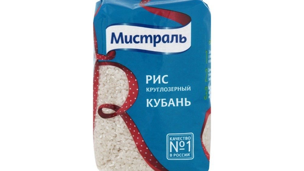 Крупа Мистраль Рис Кубань 900г м/у