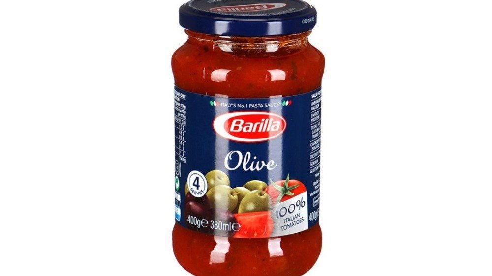 Соус Barilla томатный с оливками черно-зелеными 400 г