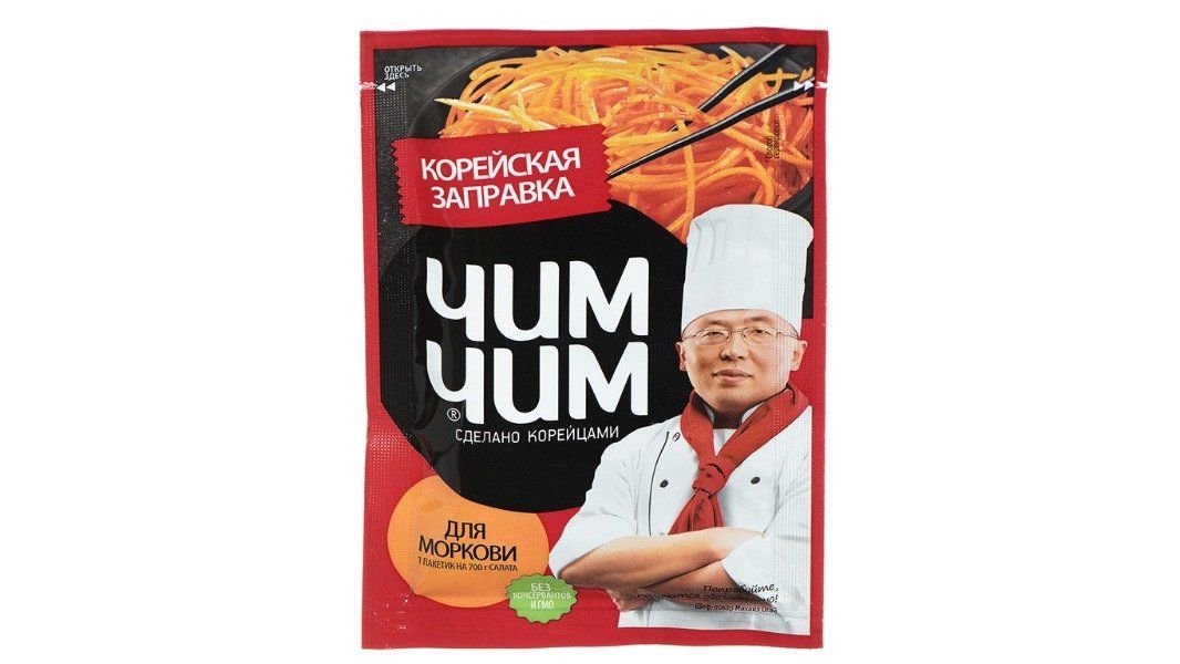 Заправка корейская Чим-чим для моркови острая 60 г
