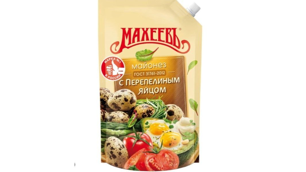 Майонез Махеевъ с перепелиным яйцом 67% 380 г