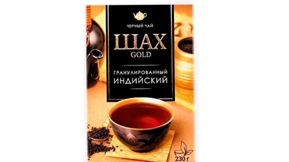 Чай Шах gold кенийский гранул черн 230 г карт/уп