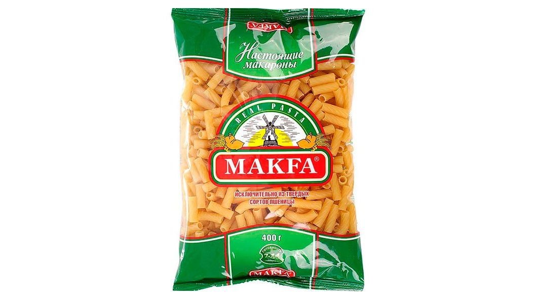 Макароны makfa рожки 400 г пак