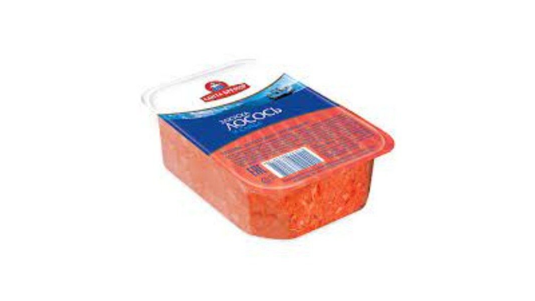 Закуска из трески и лосося оригинальная 200 г