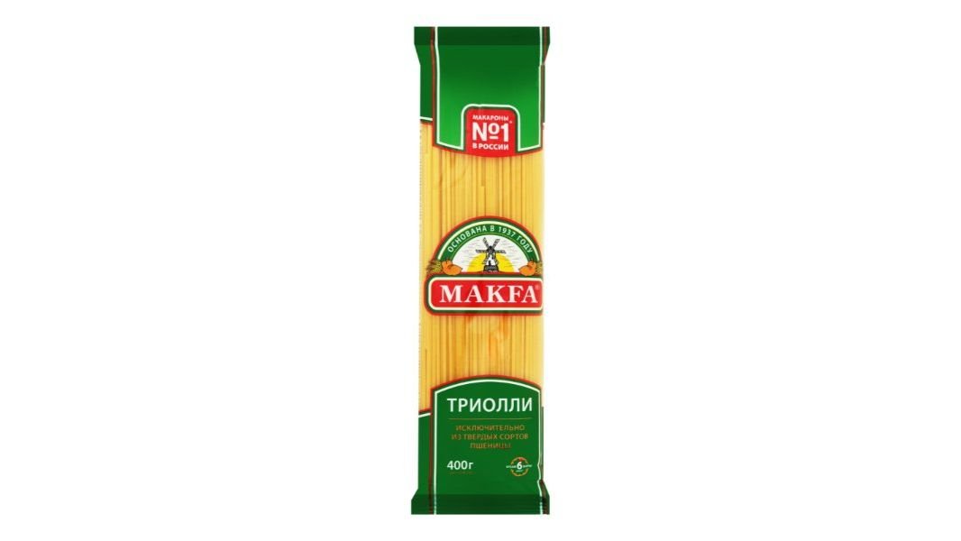 Макароны MakFa вермишель длинная оригинальная 400 г