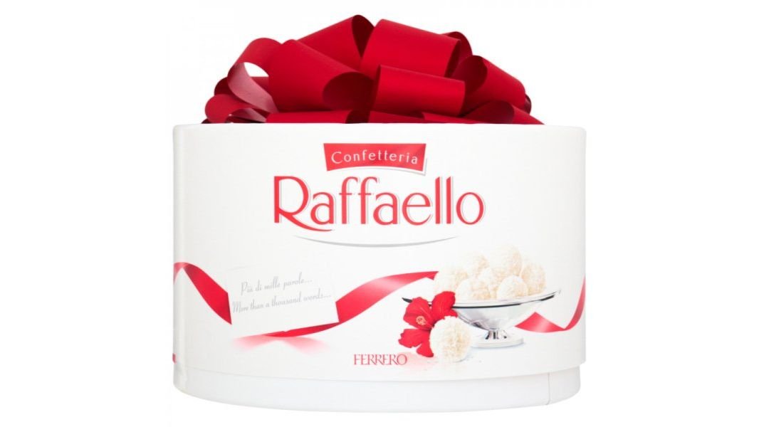Конфеты в кор Raffaello с минд т20х4 торт 200 г
