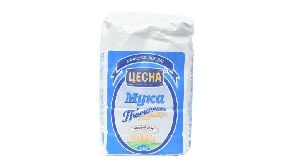 Мука Цесна пшеничная высший сорт 1 кг