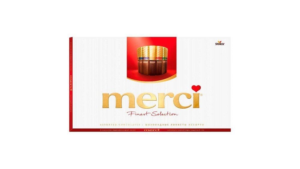 Конфеты в коробке Merci ассорти, 400 г