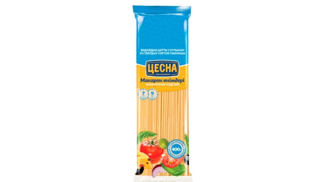 Макароны Цесна голд спагетти 0,4 кг