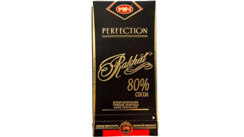 Шоколад Рахат 80%, 100 г