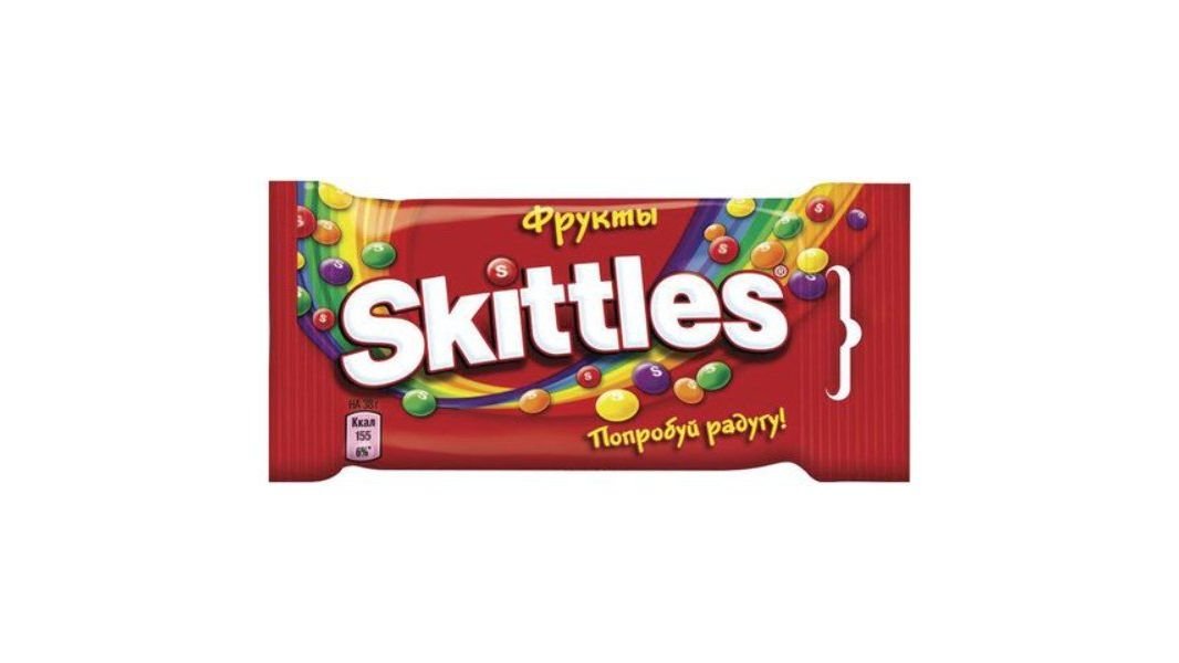 Драже Skittles Фрукты жевательные 38 г