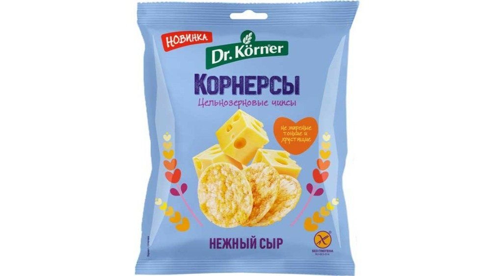 Корнерсы Dr. Korner с сыром 50 г
