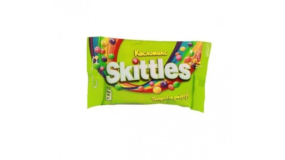 Драже Skittles Кислый микс жевательные 38 г