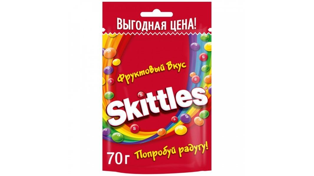 Драже Skittles фрукты 70 г ф/п
