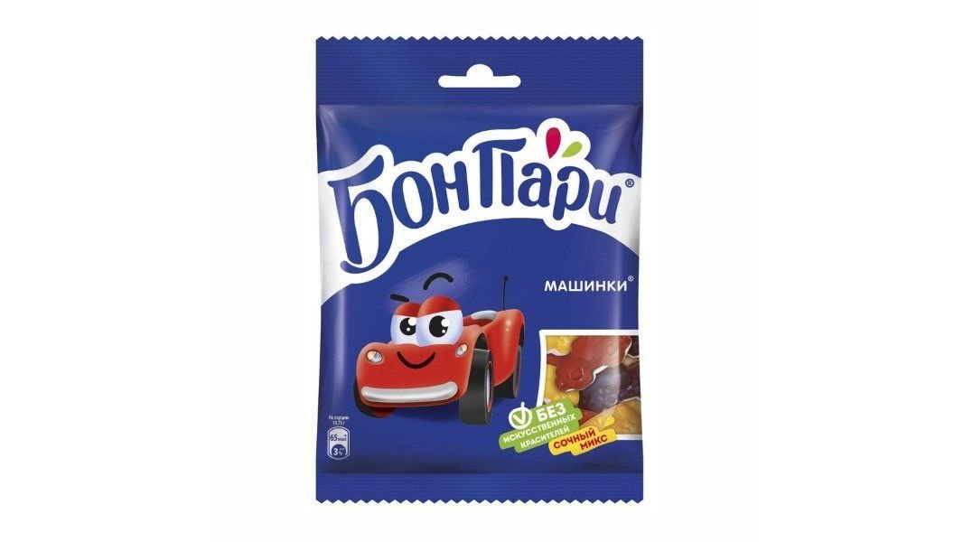 Мармелад жевательный Бон Пари машинки 75 г
