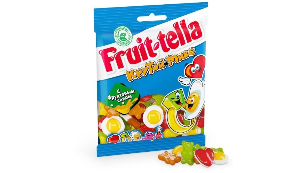 Мармелад жевательный Fruittella cool mix 70 г