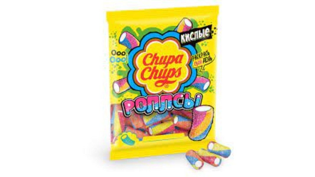 Мармелад жевательный Chupa Chups трубочки 70 г