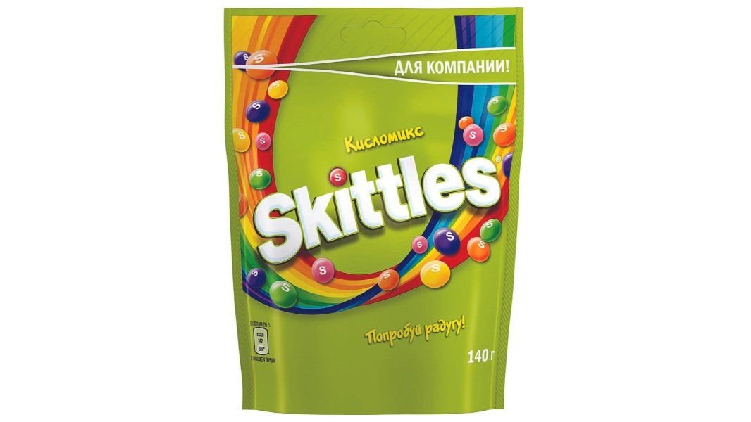 Драже Skittles кисломикс 140 г ф/п