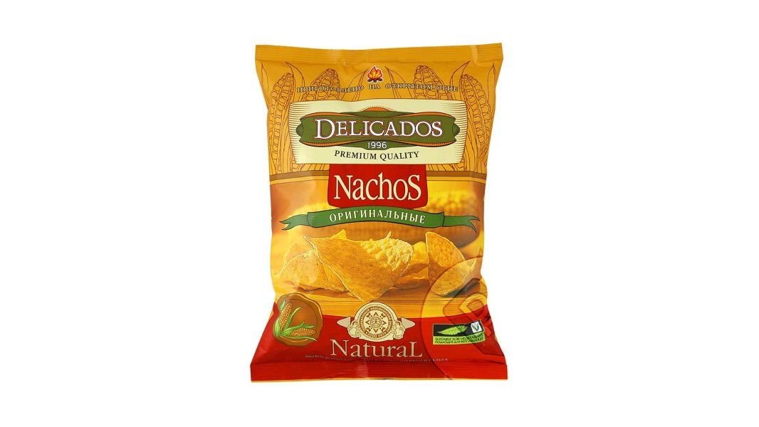 Чипсы Delicados Nachos оригинальные 150 г