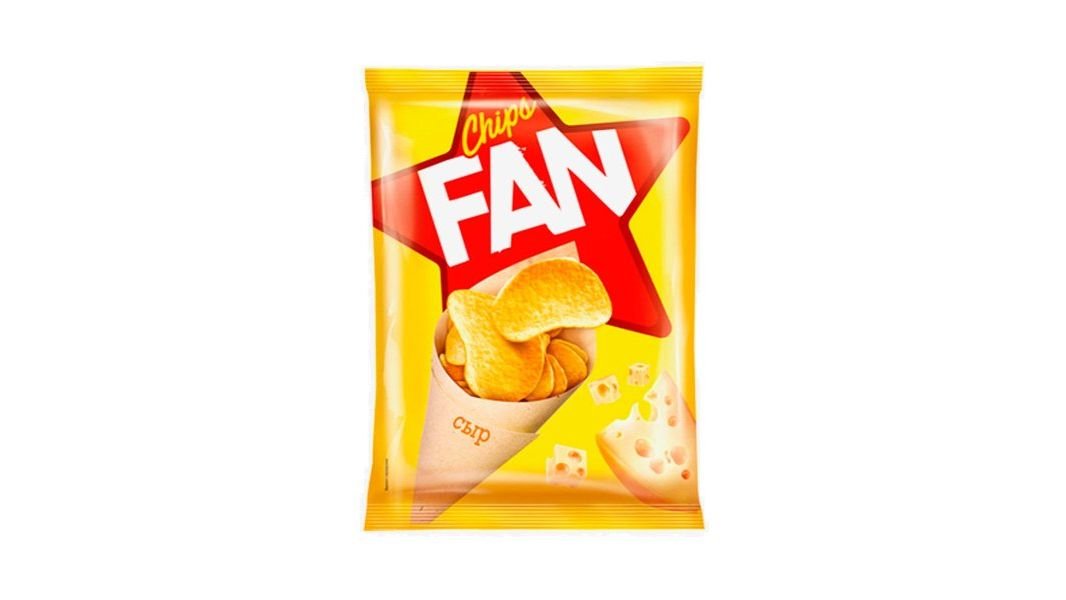 Чипсы Fan Сыр 65 г