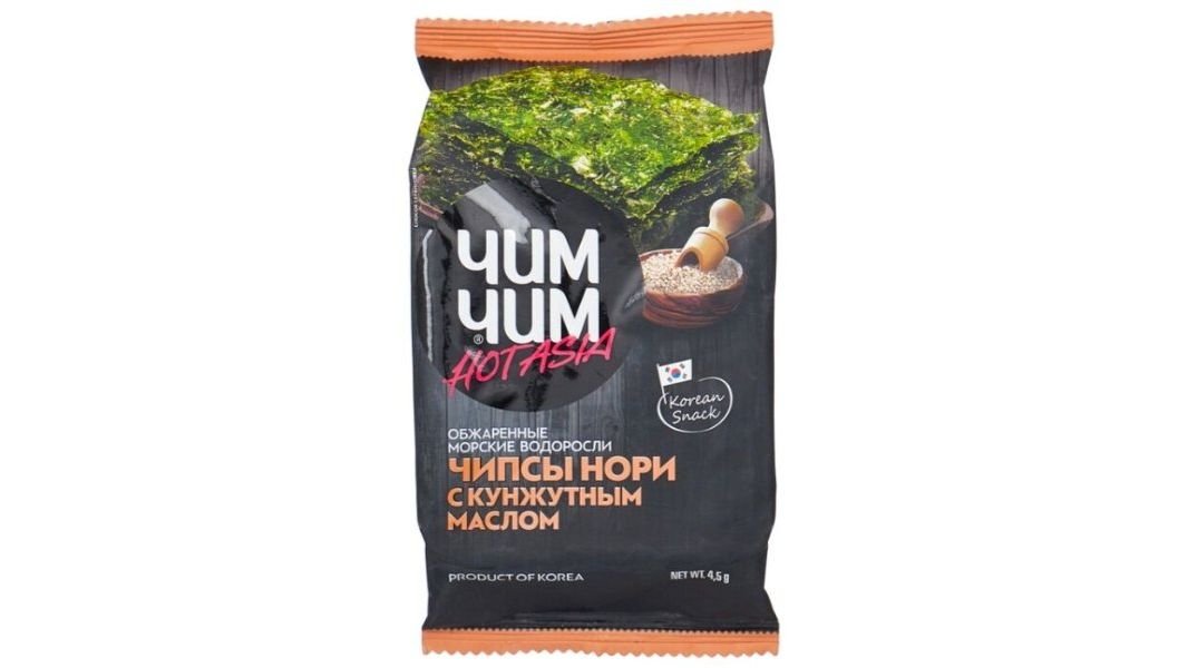 Чипсы ЧИМ ЧИМ Нори Кунжут 4,5г м/у