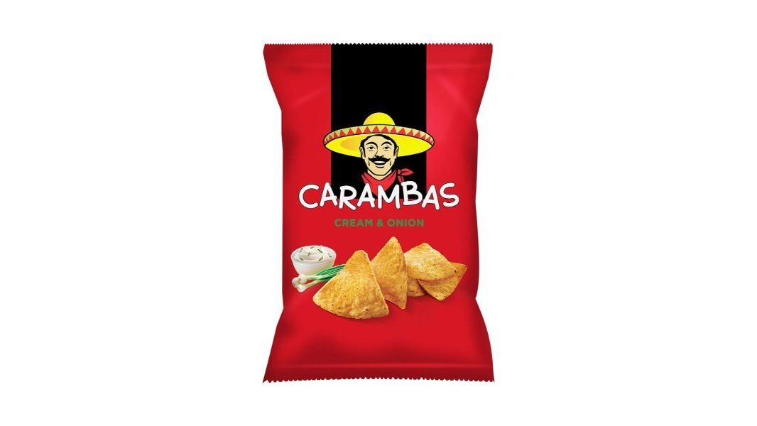 Чипсы Carambas Сметана и лук 150 г