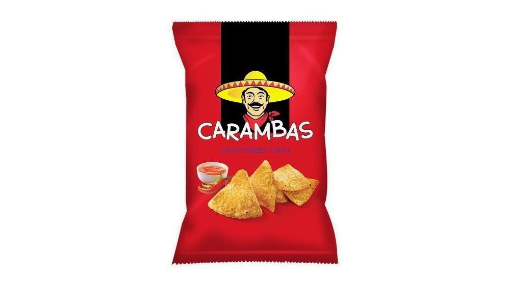 Чипсы Carambas сладкий тайский перец 150 г