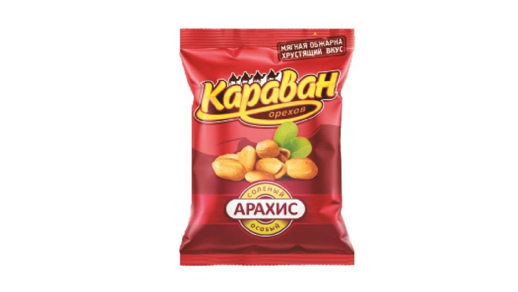 Арахис КАРАВАН Соленый особый 50г м/у