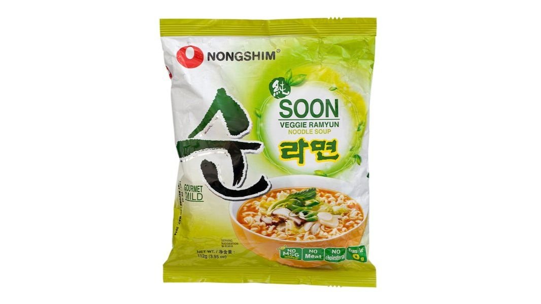 Лапша Nongshim veggie ramyun 112 г