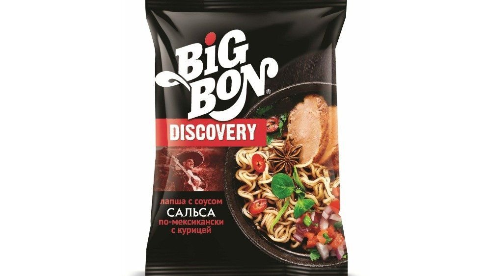 Лапша Big-Bon курица с соусом Сальса по-мексикански 95 г