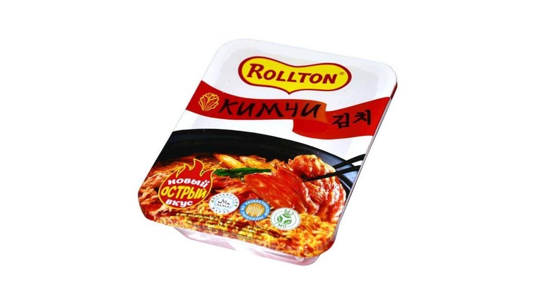 Лапша Rollton со вкусом кимчи 90 г